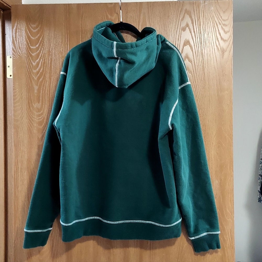 Primitive Contra Forest Green Hooded Sweatshirt Men's Size Large - Picture 5 of 5